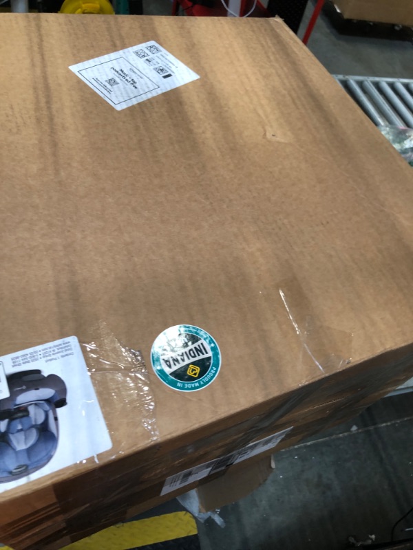 Photo 1 of Safety 1st Grow and Go All-in-One Slim Convertible Car Seat, Rear Facing, 5-40 lbs, Forward Facing (30–65 lbs), High Back Booster Seat 40-100 pounds, Alaskan Blue