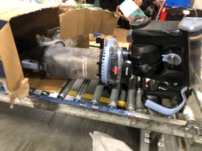 Photo 1 of ***SMELLS LIKE CIGRETTS IS VERY DIRTY******Bissell CleanView Max Tangle-Free Rewind with LED Headlights, Tangle-Free Brush Roll, Automatic Cord Rewind, Included pet Tools, 4073L