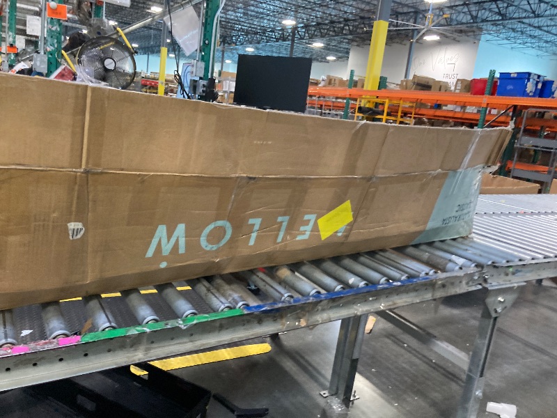 Photo 1 of ***MISSING SCREWWS CAN BE USED FOR PARTS******Mellow Naturalista Classic - 12 Inch Solid Wood Platform Bed with Wooden Slats, No Box Spring Needed, Easy Assembly, Queen, Pine