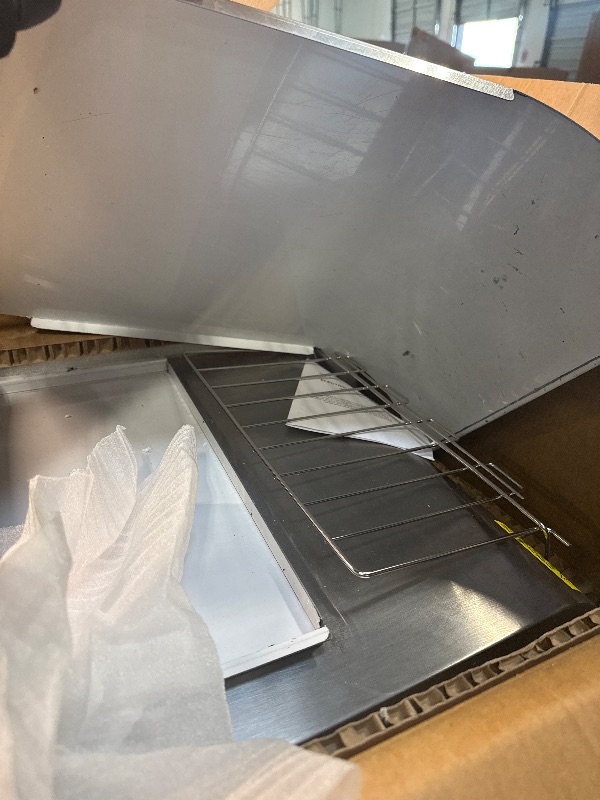 Photo 1 of ** SCRATCHES **VEVOR 1770W Commercial Conveyor Toaster, 450 Slices per Hour, Heavy Duty Electric Toaster Oven, Food-Grade 304 Stainless Steel Conveyor Belt, Dual Knob Control, for Restaurant Bakery Bread Bagel Bun