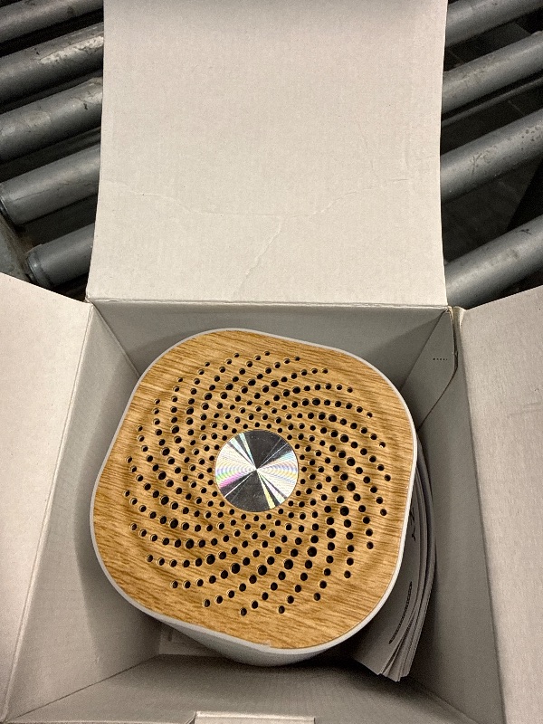 Photo 1 of Baby Sound Machine, Momcozy White Noise Machine for Baby Sleeping with Night Light, Toddler Sleep Trainer with 34 Soothing Sounds, Timer, App Remote Control, Personal Sleep Routine(Wood Grain)