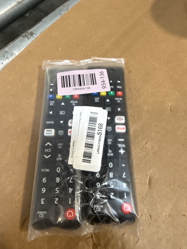 Photo 1 of ?Pack of 2? Universal for Samsung-TV-Remote-Control Replacement,Compatible with All Samsung Smart Frame QLED LED 7 Series TVs