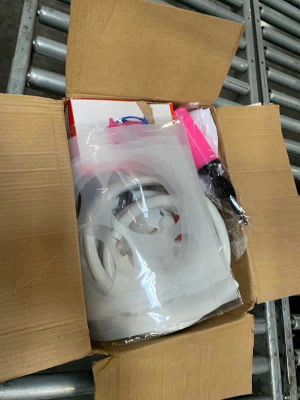 Photo 1 of Balloon Stuffing Machine with Electric Pump - Balloon Expander and Tool Kit for Filling Bouquets, Gifts, Weddings, Birthdays, and Decorations