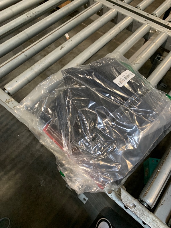 Photo 1 of **MISSING PARTS - No Velcro**
LJZOPU Magnetic Mesh Screen Door Curtain,Heavy Duty Polyester Material,Hands Free Entry and Self Sealing Design Keep Bugs Out, Pet and Kid Friendly,Easy Install,Black(32" x 80")