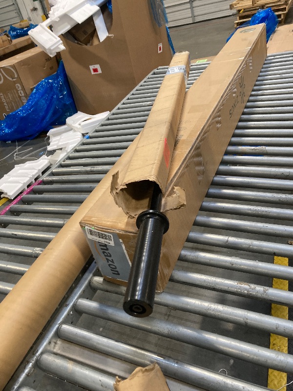 Photo 1 of Olympic Barbell Bar 55", 2In-Weight Lifting Bar Standard Straight Barbell Bars for Bench Press/Hip Thrusts/Biceps/Lunges/Squat/Strength-Training Home Gym Weight Bar, 2 Collars(500lb Capacity) (Black)