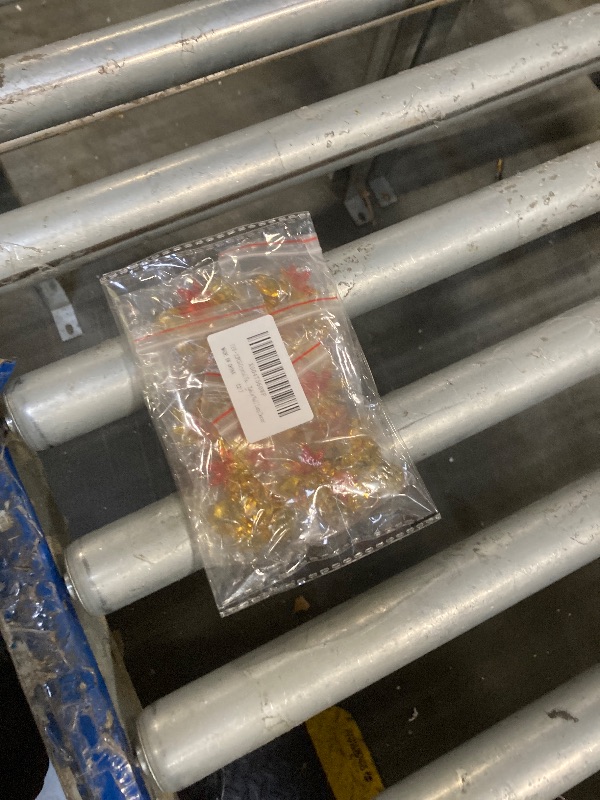 Photo 1 of 12PCS Crystal Fall Maple Leaf Ornaments Iridescent Acrylic Harvest Hanging Pendants for Small Tree Iridescent Party Decor Tree Home Table Wall Lamp Decor