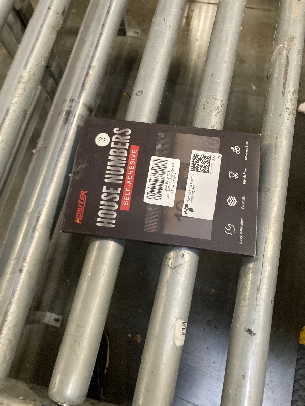 Photo 1 of 6 Inch Self-adhesive House Numbers,Stainless Steel House Number for Outside,Big Modern House Numbers, Garden Door Address Numbers for House, 911 Visibility Signage (3)