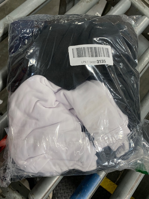 Photo 1 of *MINOR DAMAGE - USED*
4 Pack Men's Thermal Shirts Fleece Lined Long Sleeve Tops Base Layer Compression Long Johns Undershirt Running Gear for Winter Cold Weather,Large,4PCS-Black/Black/White/Blue