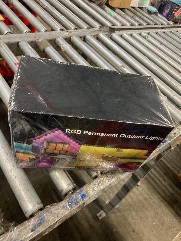 Photo 1 of *** Factory Sealed***
Fussion 200ft Permanent Outdoor Lights for House, 2025 Smart RGB LED Outside Lights with APP Remote Control, IP67 Waterproof Eternity Eaves Lighting for Christmas, Halloween, Holiday, Party, Daily