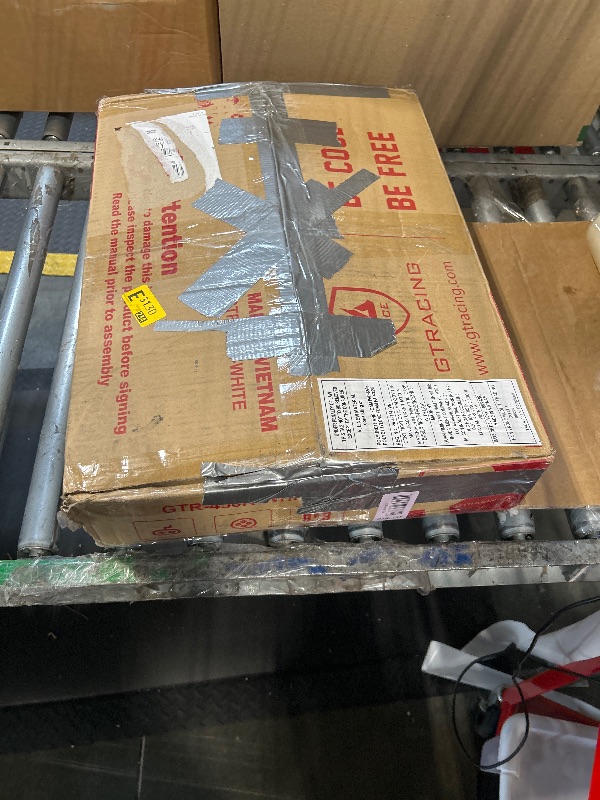 Photo 2 of GTRACING Floor Rocking Gaming Chair – Game Floor Rocker Chairs with Angle Limiter, Gamer Rolling Floor Seat, Compact Lightweight, White