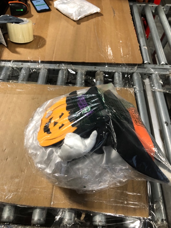 Photo 1 of [Timer] Halloween Decorations Indoor, 38" H Light Up Ghost, Spooky Halloween Ghost Decor with Remote String Lights for Front Porch Yard Lawn Home Decorations