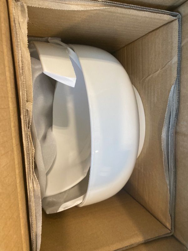 Photo 1 of ***MAJOR DAMAGE*** MALACASA Serving Bowls, 114 OZ(10") Extra Large Salad Bowls Set of 2, Porcelain White Serving Bowls for Salad, Soup, Pasta and Dinner, Large Ceramic Bowl Set for Entertaining, Series REGULAR