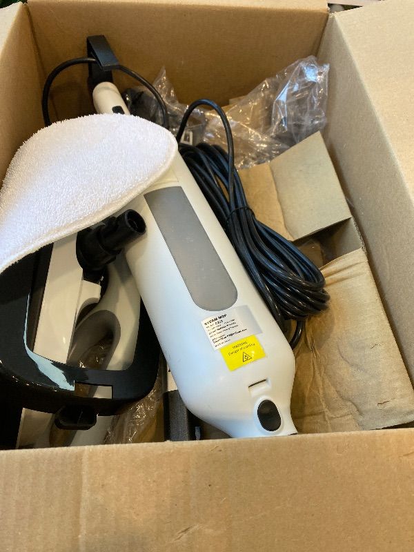 Photo 1 of 12-in-1 Steam Mop, Detachable Handheld Steam Cleaner for Home, 23FT Cord, 3 Steam Modes & LED Display, Steam Mops for Floor Cleaning, Bathroom, Windows, Sofas, Clothes, Tile Grout, Carpets, Furniture