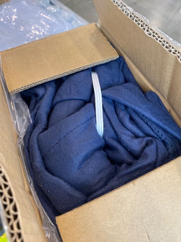 Photo 1 of *UNTESTED*
Sunbeam Royal Ultra Fleece Heated Electric Blanket Full Size, 84" x 72", 12 Heat Settings, 12-Hour Selectable Auto Shut-Off, Fast Heating, Machine Washable, Warm and Cozy, Indigo