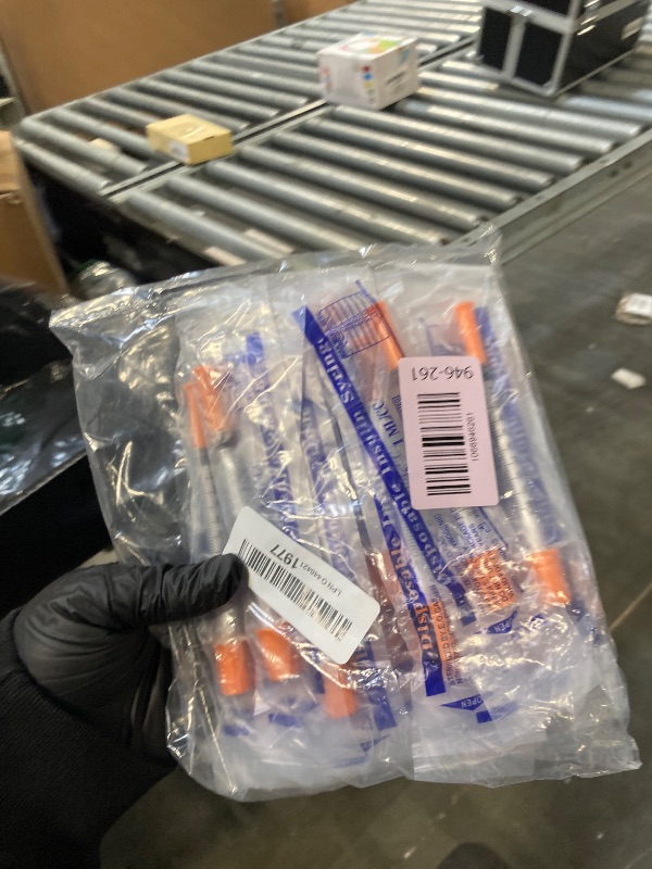 Photo 1 of 25 Pack Disposable Sterile Supplies 1ml Syringe with Needle,25Ga 1inch Needle and Syringe,Individual Package. (25)