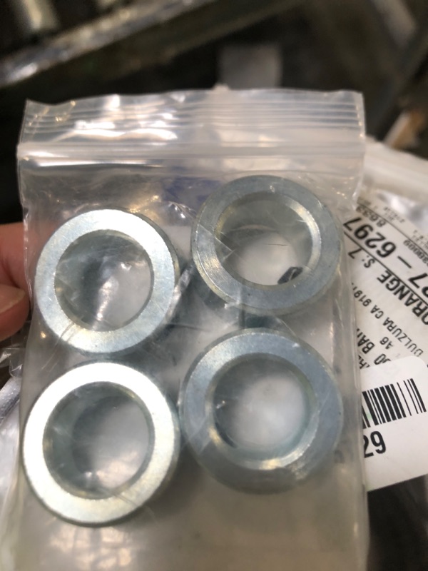 Photo 1 of (4-Pack) 3/4” Bore Solid Steel Shaft Collars with Zinc Plated Coating - Durable Shaft Collars Suitable for Machinery and Industrial Use