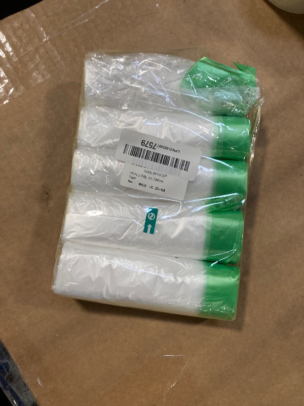 Photo 1 of 100 Pack Potty Chair Liners Disposable,Drawstring Training Toilet Seat Liner Bags Cleaning Bag for Kids Toddlers Outdoors Travel