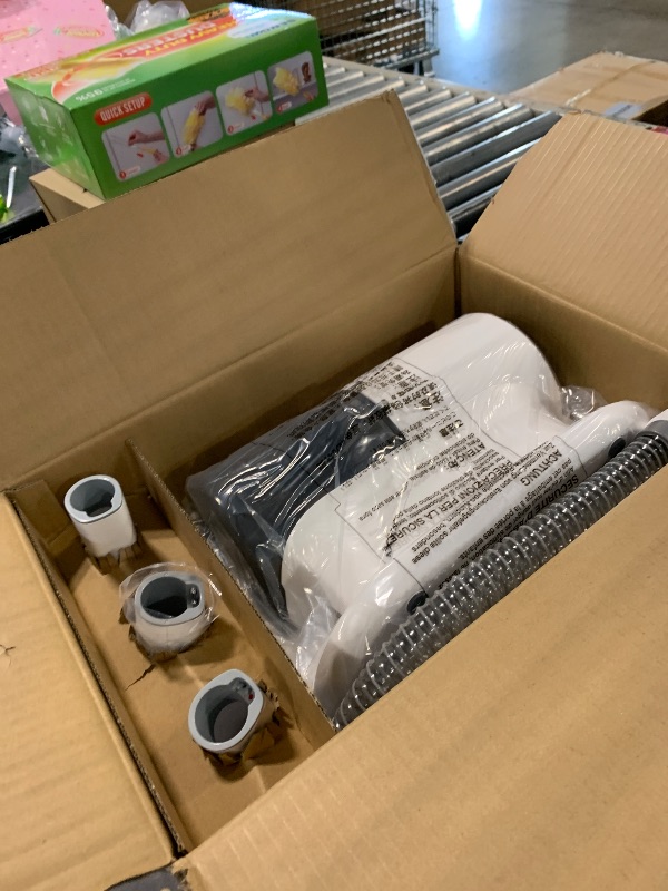 Photo 1 of **MISSING SOME PARTS**
AIRROBO Dog Grooming Vacuum Kit,12000Pa Strong Pet Vacuum for Shedding,Grooming Hai,Quiet,PG100,2L Large Capacity