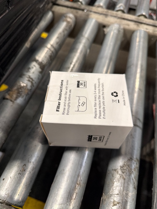 Photo 1 of (12 Pack) Cat Water Fountain Filters Replacement Compatible with oneisall Cat Water Fountain, Cat Fountain Filters for 67oz/2L Stainless Steel Cat Fountain