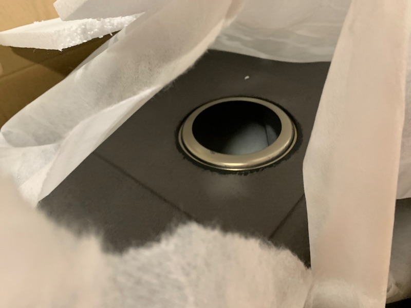 Photo 4 of YITAHOME Drop In Kitchen Sink 33 Inch Top mount Stainless Steel Nano Gunmetal Black Single Bowl Drop-in Sink w/Protector for Workstation, Prep Kitchen, Bar 33 x 19 x 10inch