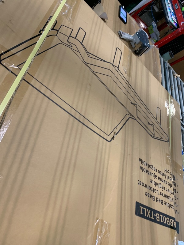 Photo 1 of ****HALF OF THE MATTRESS, PARTIAL SET**** Marsail MS01-2 Split King Adjustable Bed with Massage + 10-inch Gel Memory Foam Mattress, APP Control Adjustable Bed with Under-Bed Nightlight, Split King