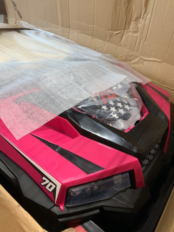 Photo 1 of **MISSING PIECES UNKNOWN**ELEMARA 2 Seater Car, Pink