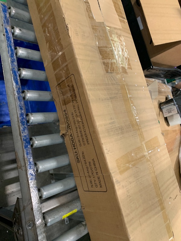 Photo 1 of LITTLE TREE 63" Modern Console Sofa Table with 3-Tier Storage, Wooden Rectangular Foyer Table, for Entrance, Hallway, Living Room, Retro White