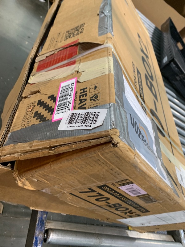 Photo 1 of ****HALF OF THE SET, BOX 2/2 ONLY****Fitvids Multifunctional Home Gym Equipment with 160 lbs Weight Stack, Full Body Workout Weight Machine, Strength Training Exercise Equipment with Pulley System & Leg Press, All-in-One Workout Station