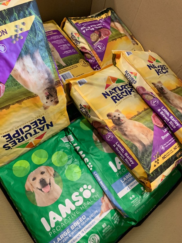 Photo 1 of ***AS IS/ NO RETURNS - SALE FINAL*** MIXED DOG FOOD PALLET APPROX 20 BAGS