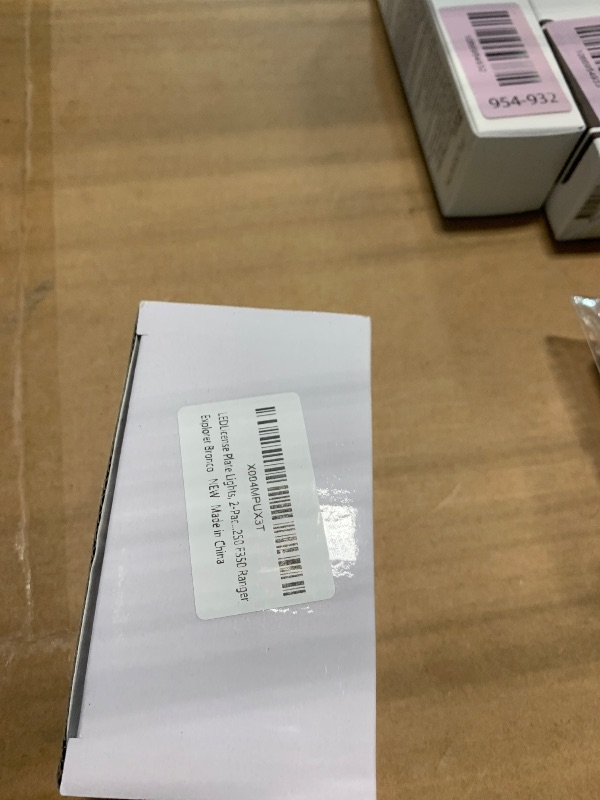 Photo 1 of 2-Pack Rear Bumper Tag Lamp Assembly Replacement Compatible with Ford F150 F250 F350 Superduty Ranger Pickup Truck Explorer Bronco Excursion Expedition