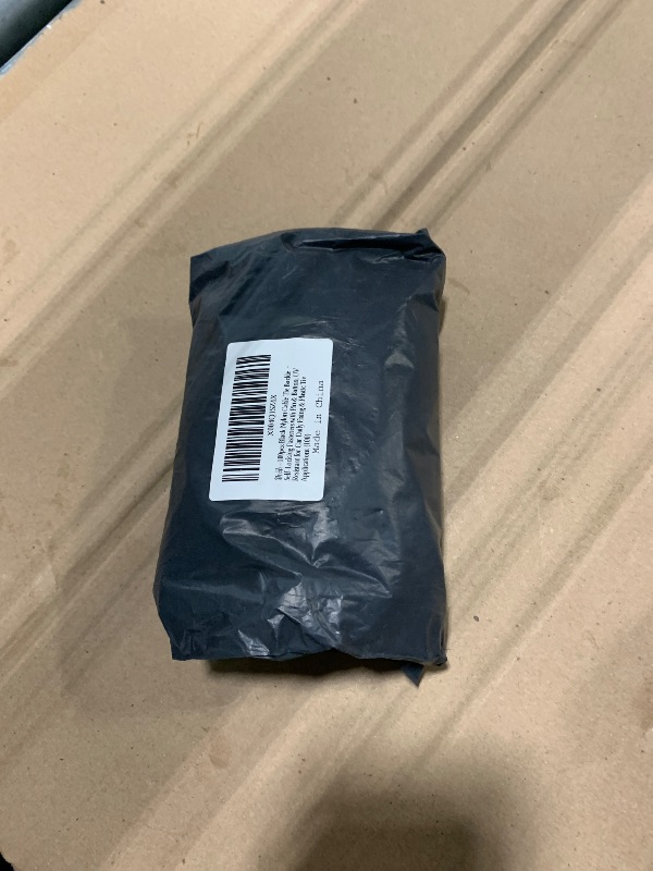 Photo 1 of 100pcs Black Nylon Cable Tie Buckle – Self-Locking Fasteners with Pin & Button, UV Resistant for Car Daily Fixing & Plastic Tie Applications (100)