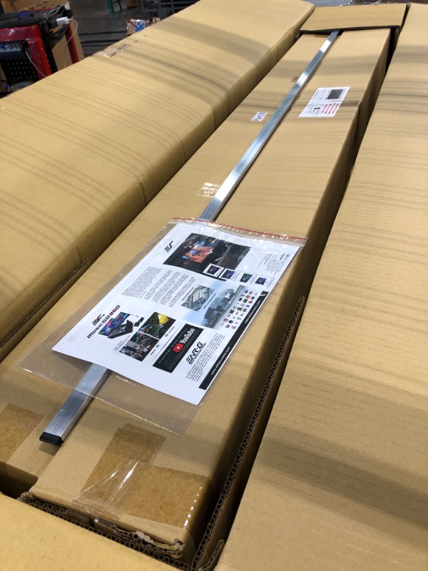 Photo 2 of Elite Screens Sable Frame 2, 100-Inch Fixed Frame Projector Screen, 16:9 8K/4K Ultra HD & Active 3D Ready, ISF-Certified Material, Ideal for Home Theater, Office, and Indoor Presentations, ER100WH2