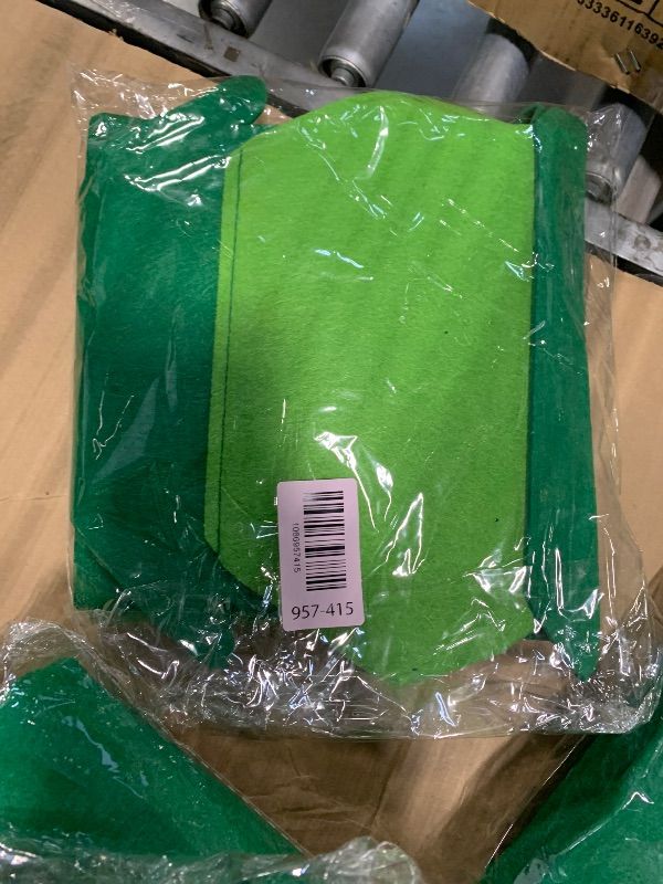 Photo 1 of 3.2Ft DIY Felt Christmas Tree Set, 34 Hanging Ornaments Felt Christmas Tree with Light Wall Craft Kits for Xmas Party Office Decoration, New Year Door Wall Decorations