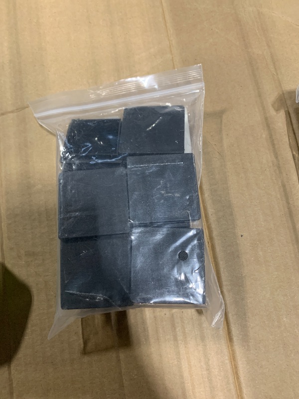 Photo 1 of 10 PCS Square Plastic Plugs,ULIFESTAR Glide Insert Pipe Tubing End Cap,Plastic Tubing Plug,Durable Chair Glide for Chair Table Stool Leg,Pipe,Stainless Steel Tubing,Tube Pipe Hole 45x45mm/1.77x1.77''