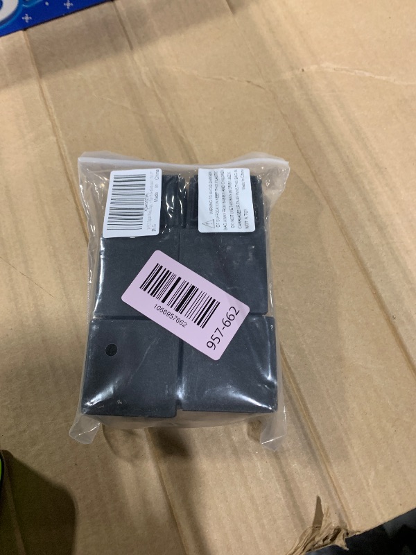 Photo 1 of 10 PCS Square Plastic Plugs,ULIFESTAR Glide Insert Pipe Tubing End Cap,Plastic Tubing Plug,Durable Chair Glide for Chair Table Stool Leg,Pipe,Stainless Steel Tubing,Tube Pipe Hole 45x45mm/1.77x1.77''