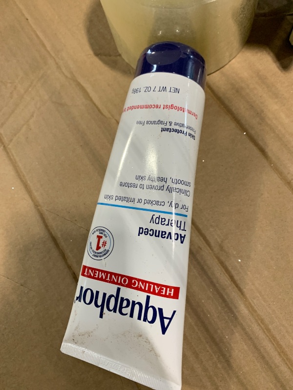 Photo 1 of ** FACTORY SEALED**
Aquaphor Healing Ointment Advanced Therapy Skin Protectant 7 oz