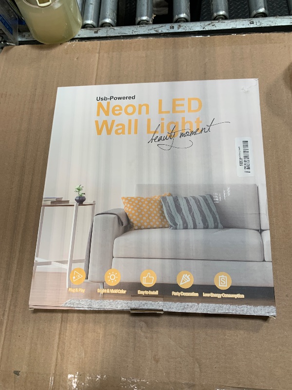 Photo 1 of "Trust The Process" LED Neon Sign Word/Letters USB Powered Neon Lights for Kid's Room Home Art Wall Decor ?Window Living Room Decor Christmas Birthday Gift(warm white)