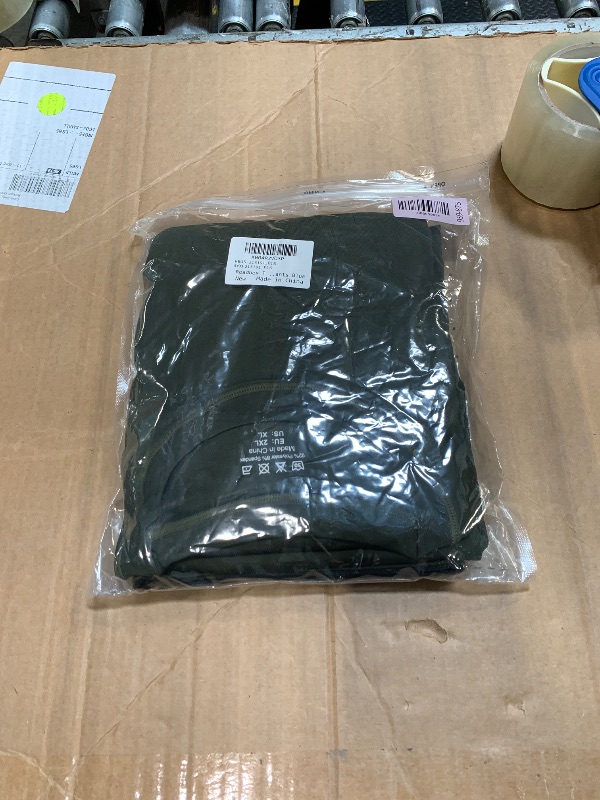 View 2 of ** BLACK 2XL*
Roadbox Thermal Long Johns for Men - Fleece Lined Thermals Underwear Set, Extreme Cold Skiing Hunting Thermal Long Sleeve Shirts and Pants Blue