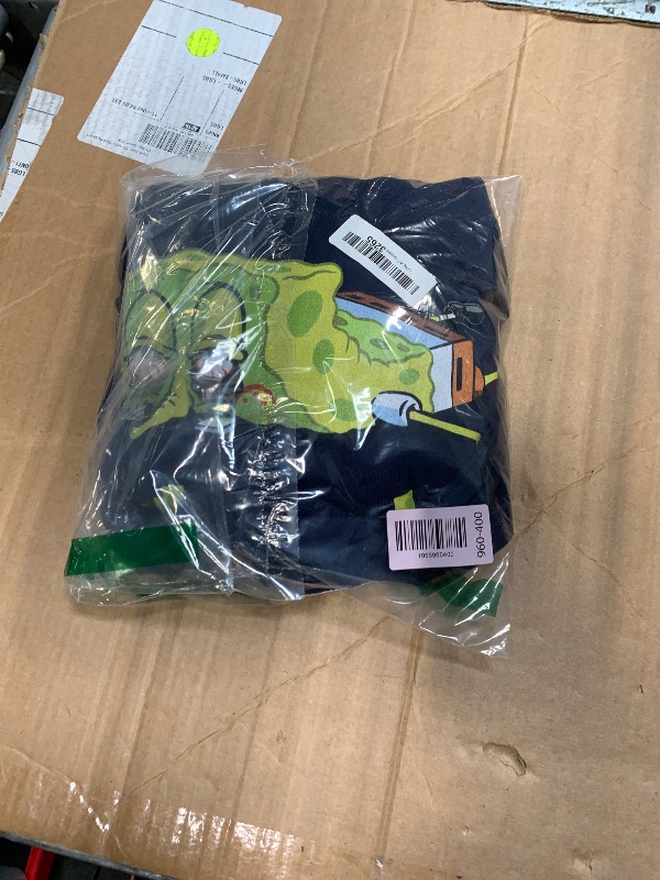 Photo 1 of *** NAVY **** Tired Spongebob Nope Not Today Meme Lazy Spongebob Pullover Hoodie