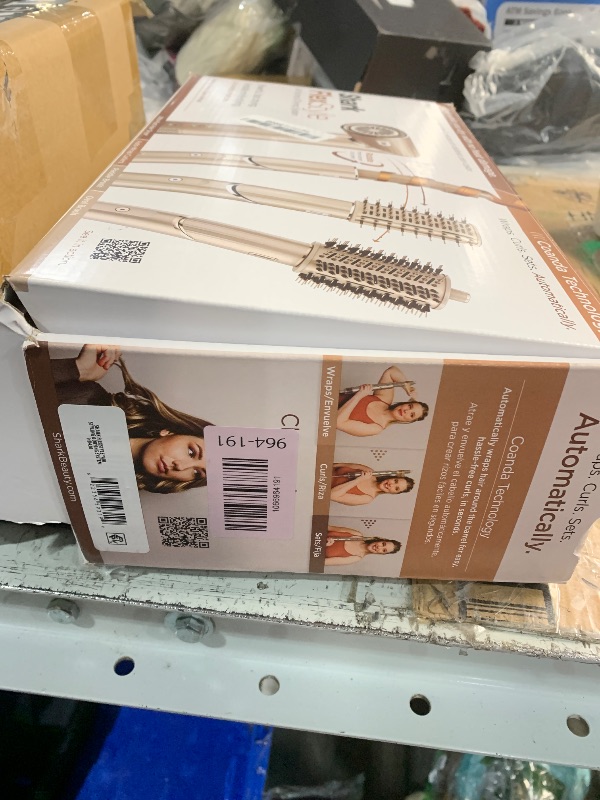 Photo 1 of ***(PARTS ONLY/ MAJOR DAMAGE/ NON FUNCTIONAL)***Shark HD430 FlexStyle Air Styling & Drying System, Powerful Hair Dryer Brush & Multi-Styler with Auto-Wrap Curlers, Paddle Brush, Oval Brush, Concentrator Attachment, Stone