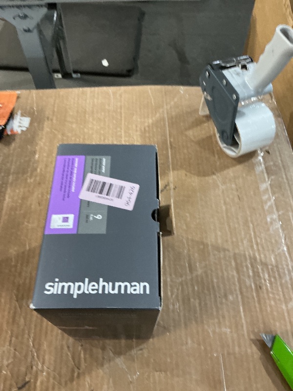 Photo 1 of ***(MISSING CHARGING CABLE)***simplehuman 9 oz. Touch-Free Rechargeable Sensor Liquid Soap Pump Dispenser, Matte Black