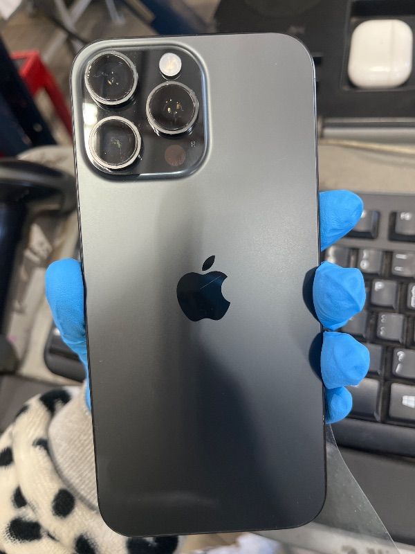 Photo 1 of **NON FUNITIONAL** PARTS ONLY ** Apple iPhone 16 Pro Max, US Version, Black Titanium - Unlocked (Renewed)