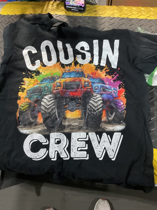 Photo 1 of ***STOCK PHOTO FOR REFERENCE ONLY
Monster Truck Auntie Family Matching Monster Truck Lovers T-Shirt M