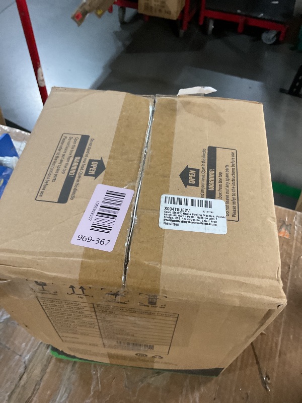 Photo 1 of ***FOR PARTS ONLY***Kawu Electric Grape Peeling Machine, Portable Automatic Garlic Peeler Machine with 5 Blades, USB Rechargeable, Smart Fruit Machine Remover Tool for Small Fruits, Effortless Peeling for Home Kitchen