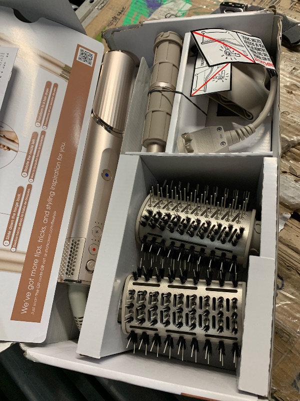 Photo 1 of ***(PARTS ONLY/ NON FUNCTIONAL)***Shark HD430 FlexStyle Air Styling & Drying System, Powerful Hair Dryer Brush & Multi-Styler with Auto-Wrap Curlers, Paddle Brush, Oval Brush, Concentrator Attachment, Stone