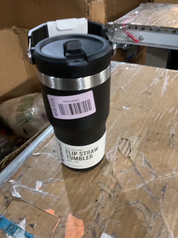 Photo 1 of ***STOCK IMAGE FOR REFERENCE***
Stanley IceFlow Flip Straw Tumbler with Handle 20 oz | Twist On Lid and Flip Up Straw | Leak Resistant Water Bottle | Insulated Stainless Steel |BPA-Free | Plum