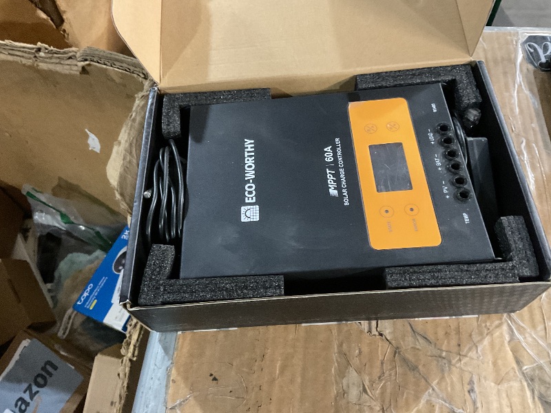 Photo 1 of *** PARTS ONLY *** ECO-WORTHY 60A MPPT Solar Charge Controller with Bluetooth&WiFi, Max PV Input 150V,12/24/36/48V Solar Panel Regulator for Lead-Acid/Lifepo4 Battery in Solar System RV