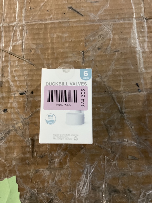Photo 1 of [6-Count] Papablic Duckbill Valves for Spectra and Medela, Replaceable Duckbill Valves for Spectra S1 Spectra S2 valves and Medela Pump in Style, BPA/DEHP Free White