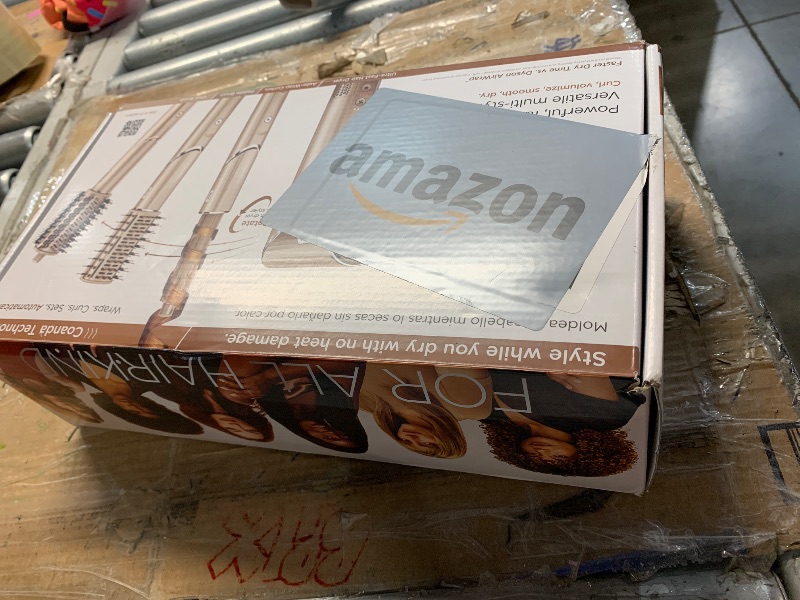 Photo 1 of ***(MISSING PARTS)***Shark HD430 FlexStyle Air Styling & Drying System, Powerful Hair Dryer Brush & Multi-Styler with Auto-Wrap Curlers, Paddle Brush, Oval Brush, Concentrator Attachment, Stone