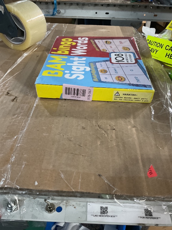 Photo 1 of * factory sealed *
THE BAMBINO TREE Sight Word Bingo Game Level 1 and 2 - Educational Games for Kids - Learn to Read Vocabulary for Kindergarten 1st Grade - Dolch's Fry's Words Lists